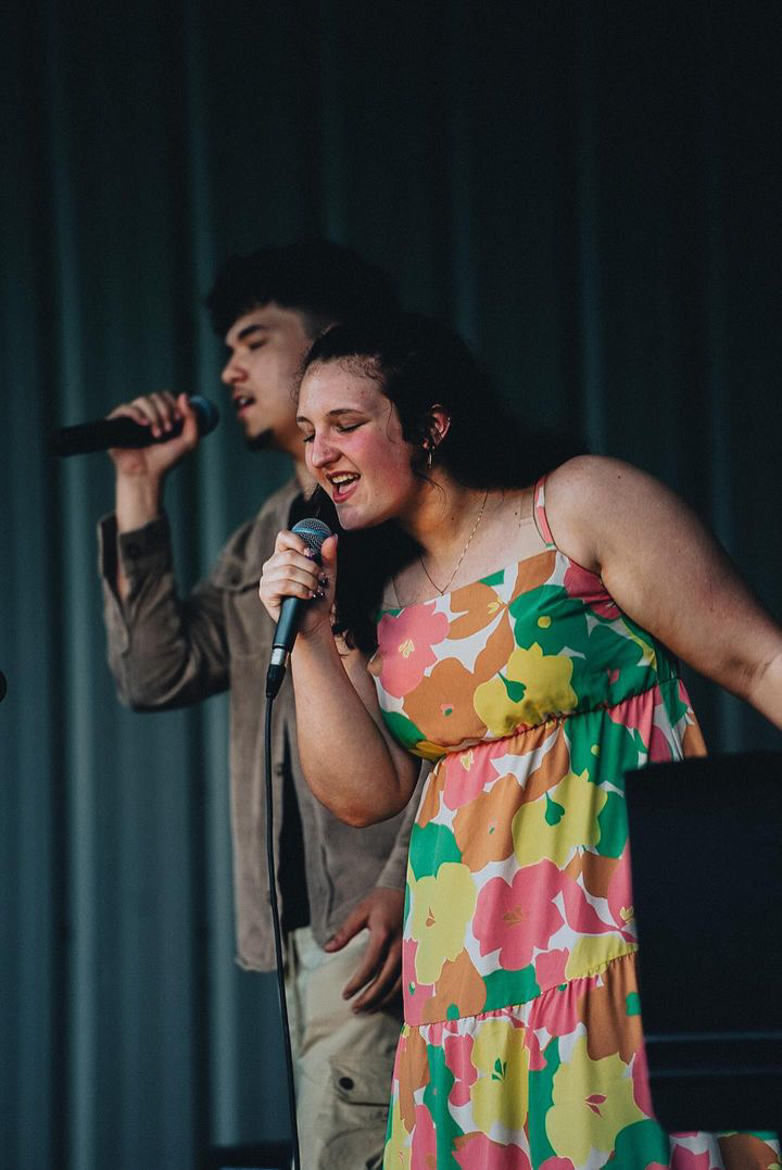 Students Performing